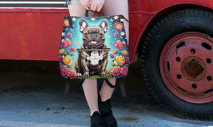 frenchie French Bulldog backpack purse bag