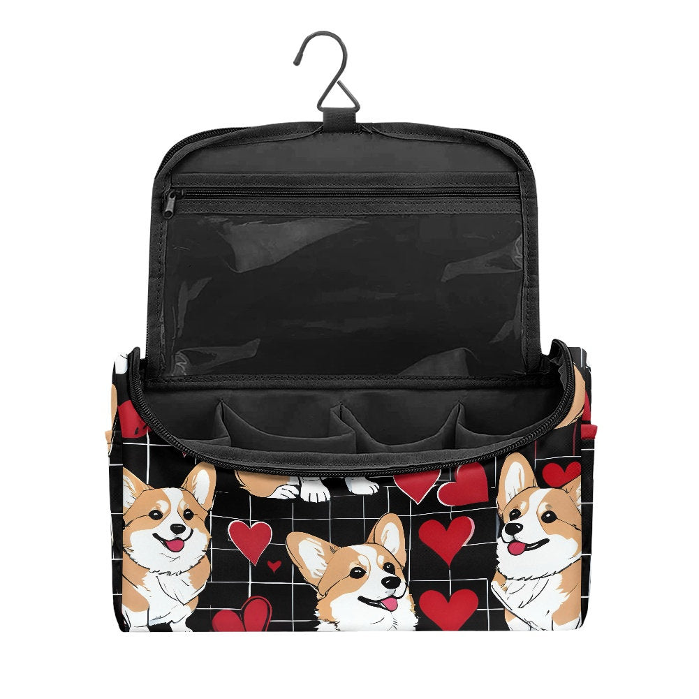 Corgi Hair Dryer Storage bag Hair Dryer Carrier hair dryer tote hair dryer organizer bag