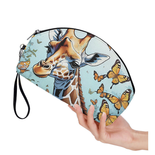 Giraffe Curved Cosmetic Bag