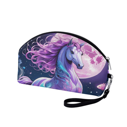 Unicorn Curved Cosmetic Bag