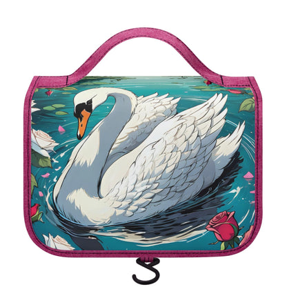 Swan Toiletry Cosmetic Travel Bag