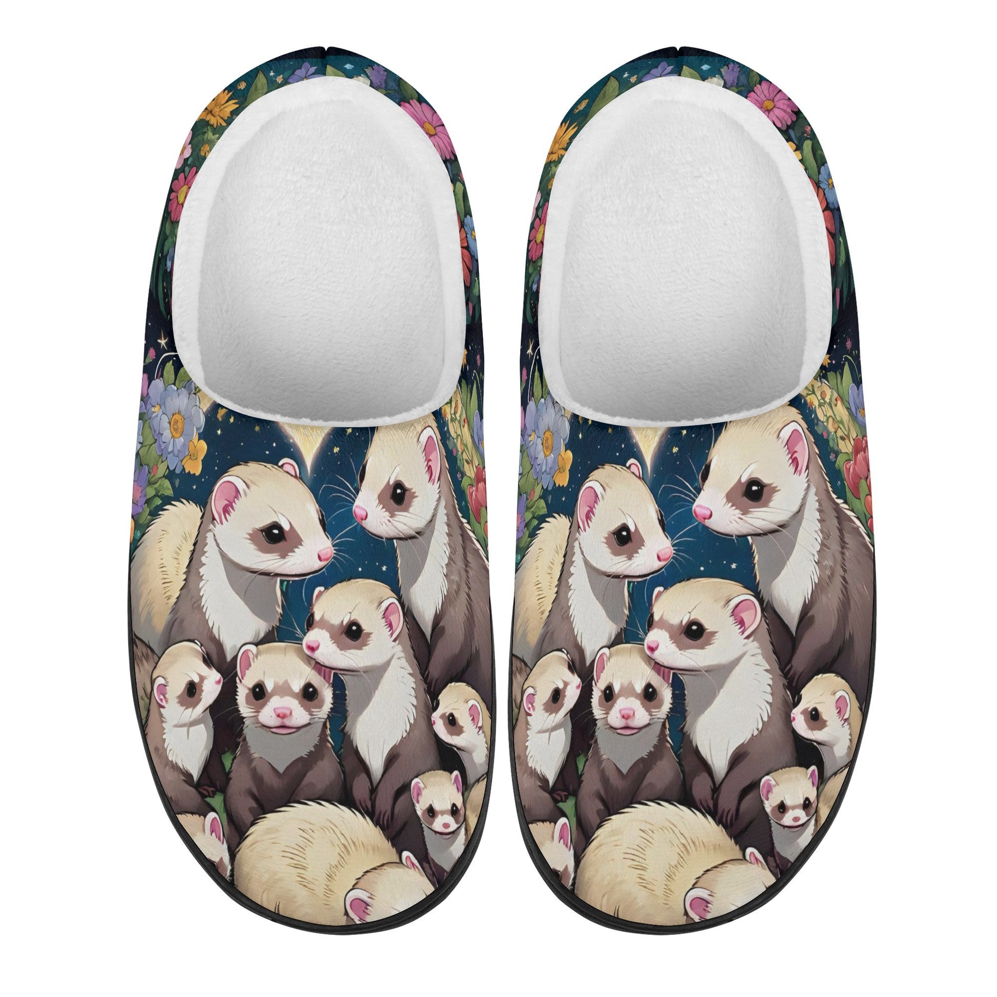 Ferret Ladies Rubber Autumn Slipper Room Shoes