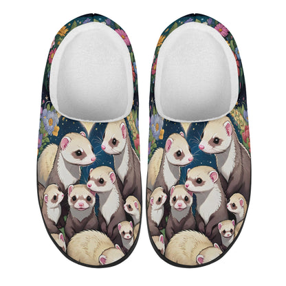 Ferret Ladies Rubber Autumn Slipper Room Shoes