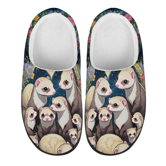 Ferret Ladies Rubber Autumn Slipper Room Shoes