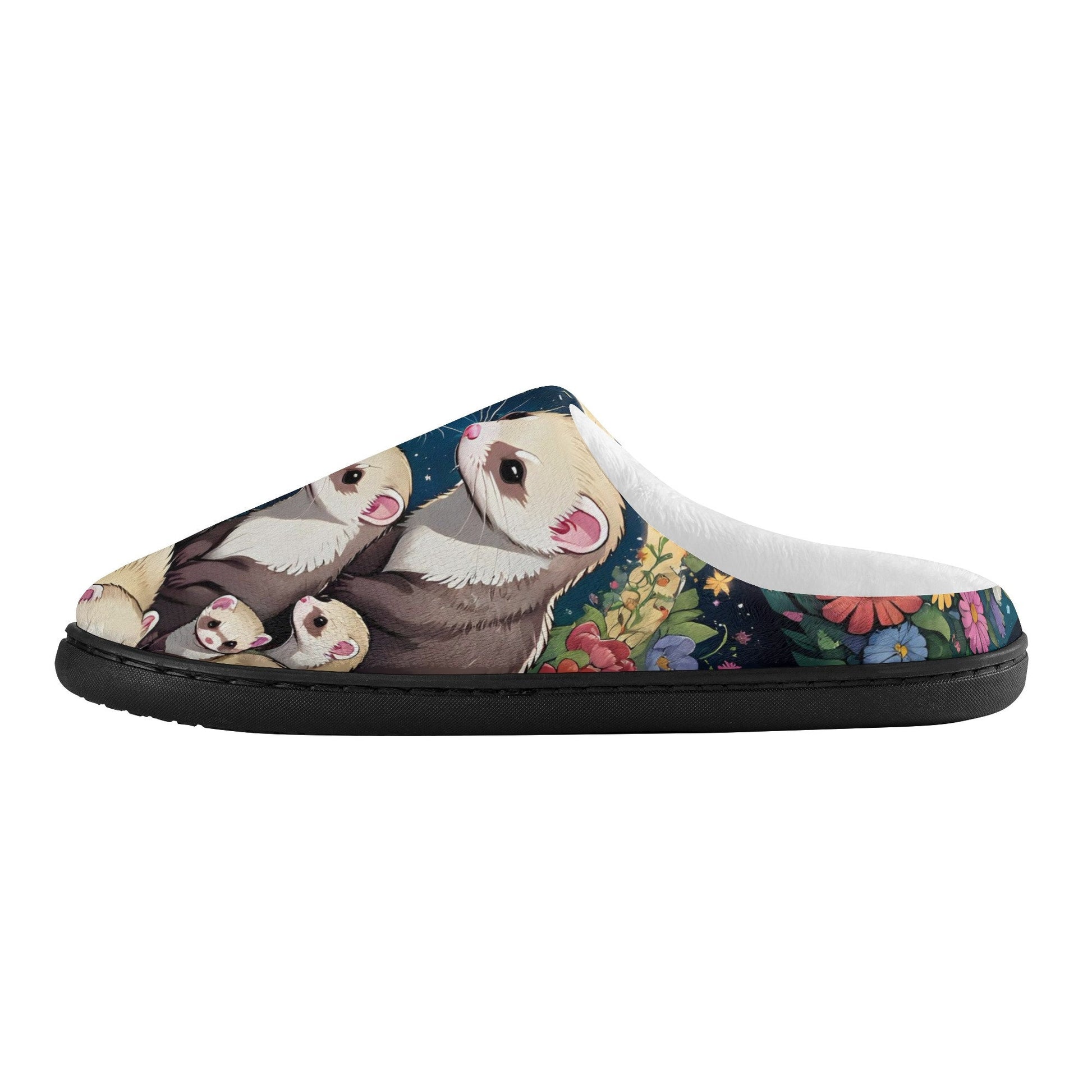 Ferret Ladies Rubber Autumn Slipper Room Shoes