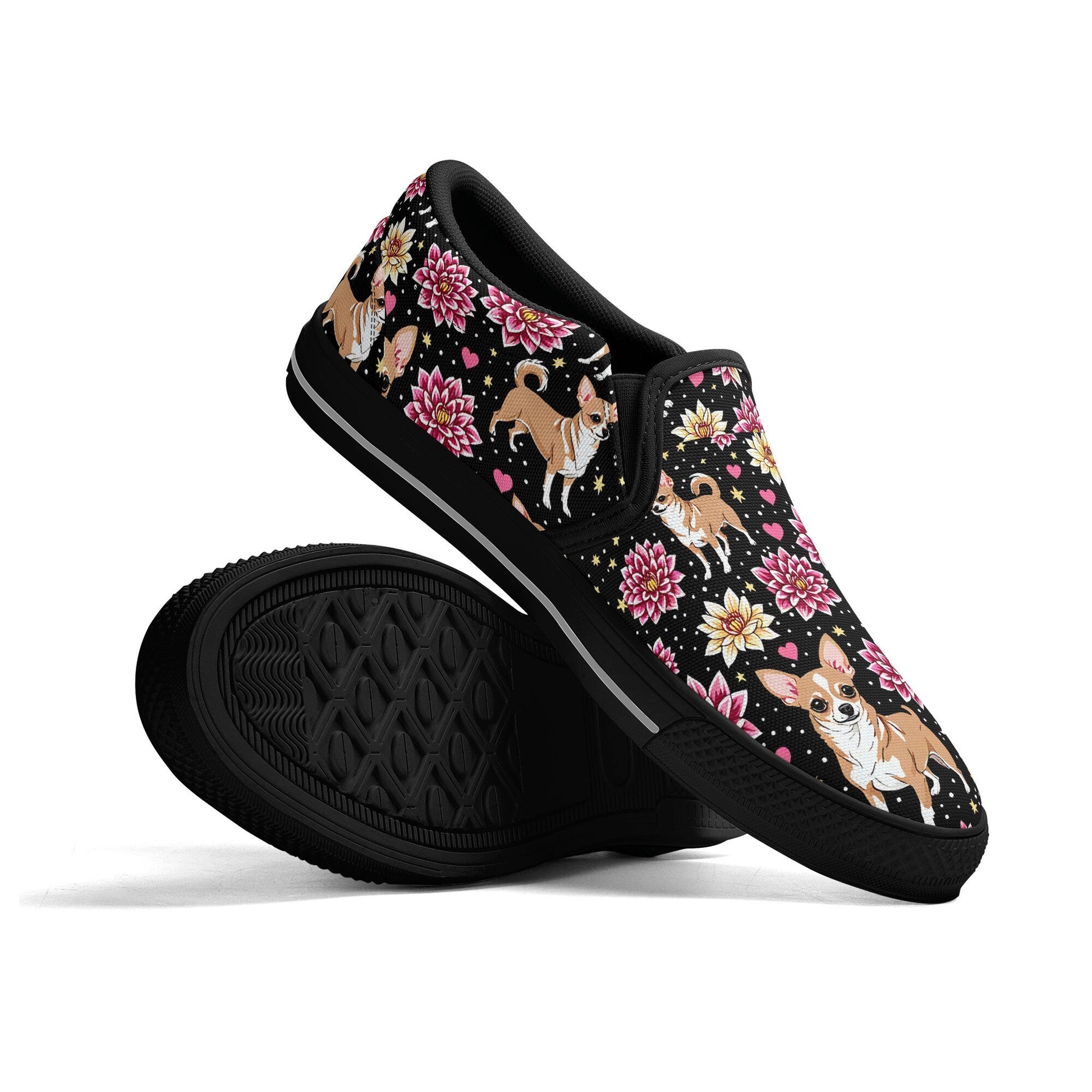 Chihuahua Women's Slip On Shoes