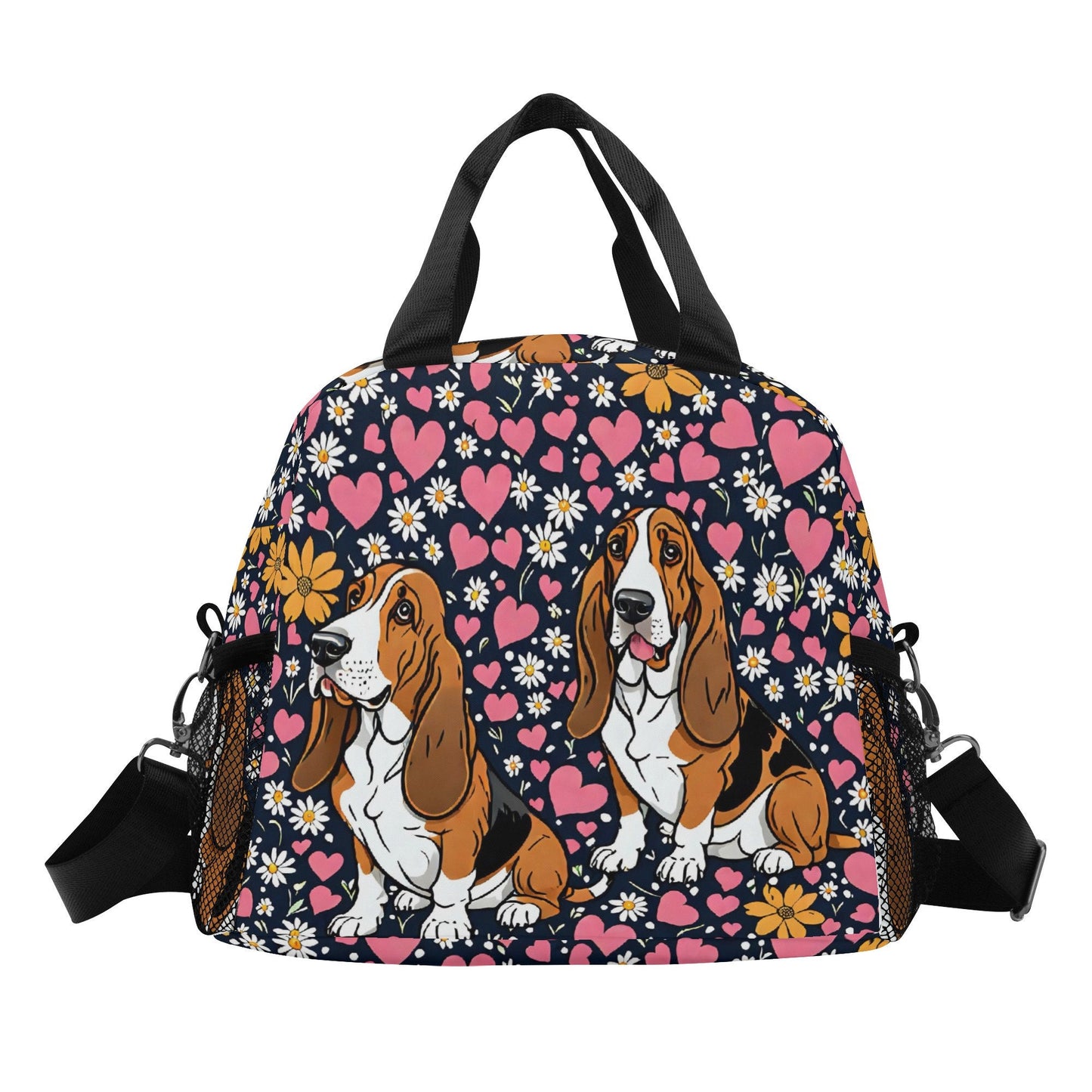 basset hound Lunch Bag