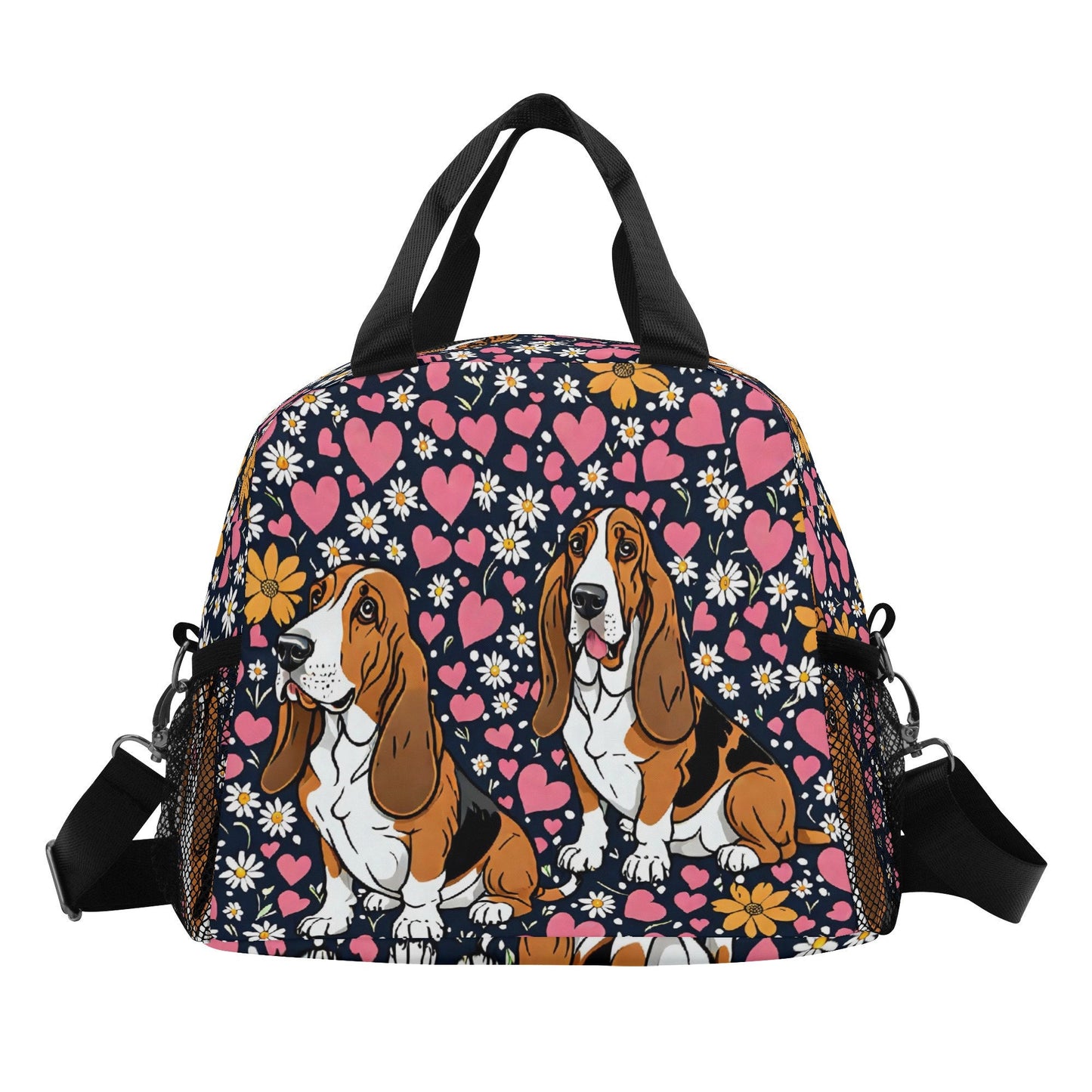 basset hound Lunch Bag