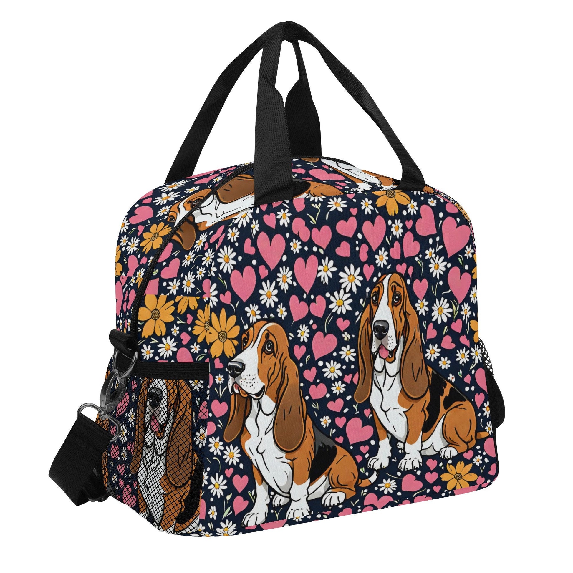 basset hound Lunch Bag