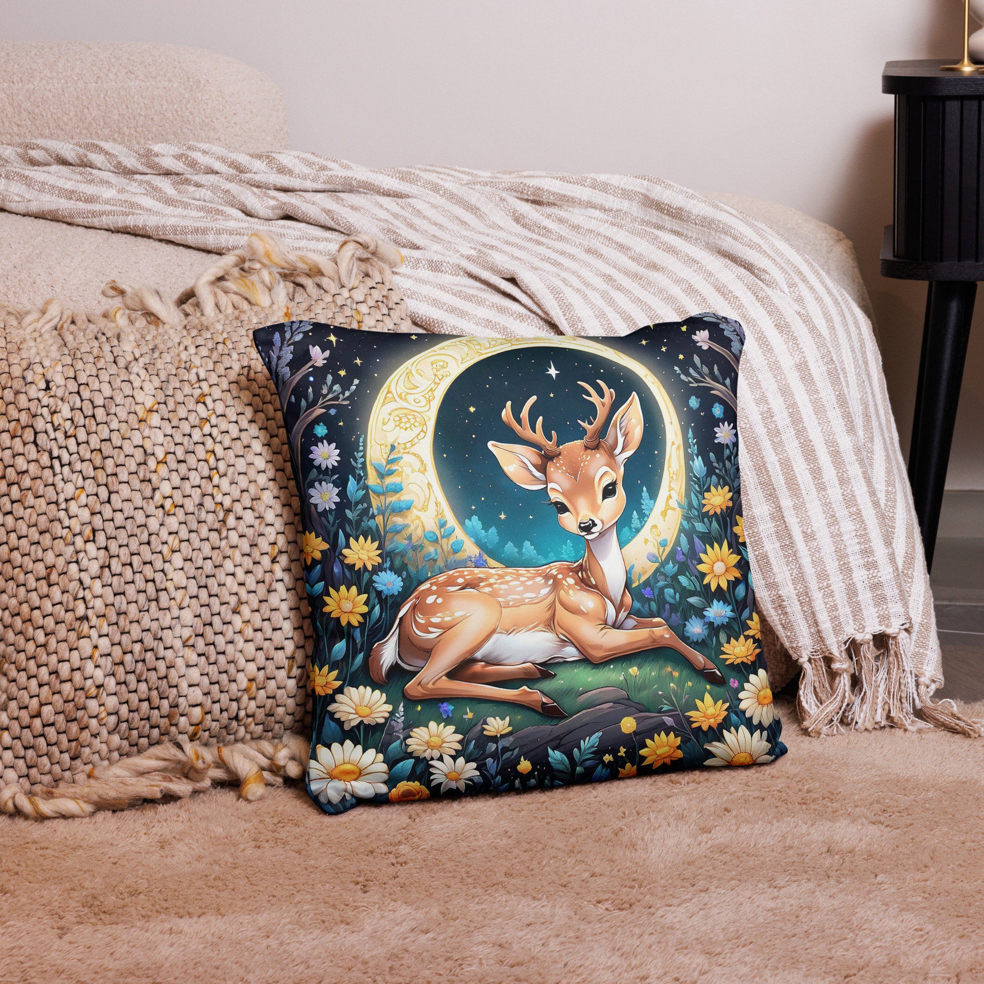 Deer Fawn Pillow