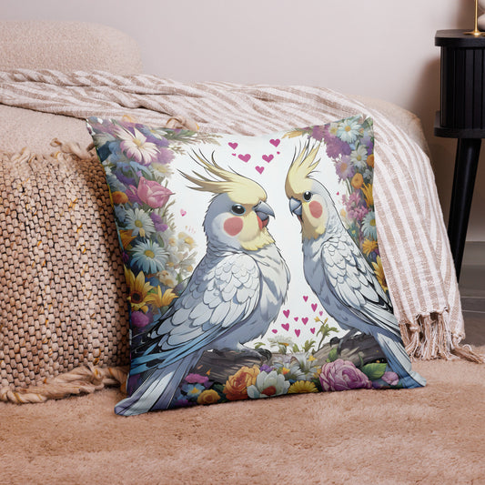 Cockatiels Pillow
