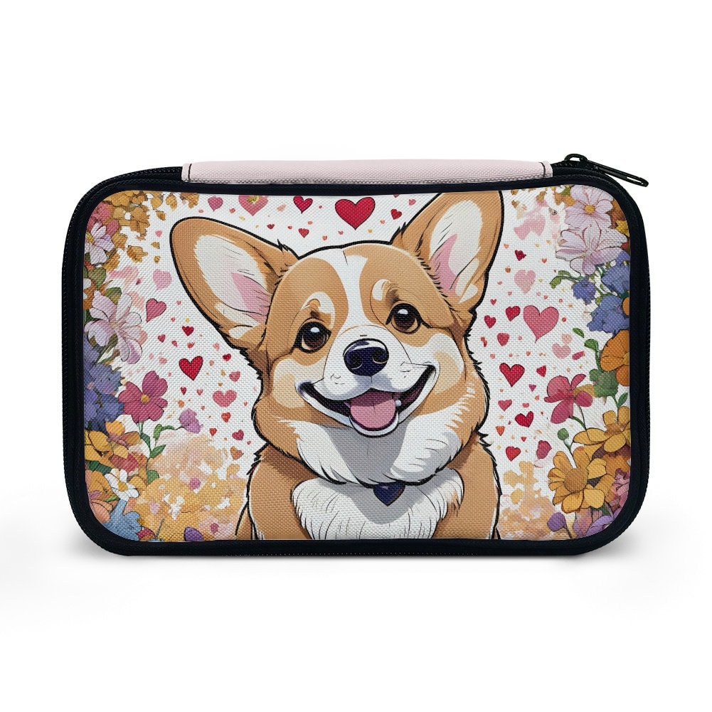 Corgi Pencil Bag Corgi Pencil Box School Pencil Case