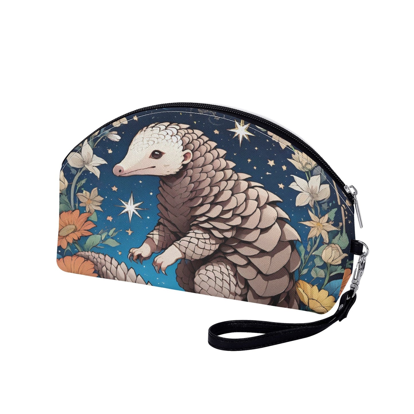 Pangolin Curved Cosmetic Bag