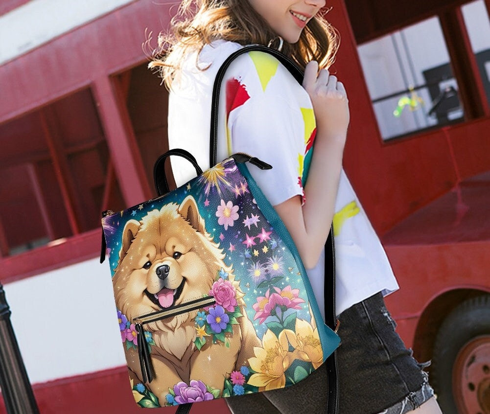 Chow Chow Dog backpack